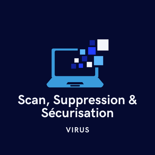 Scan, suppression et sécurisation - 1 poste (moins de 2h)